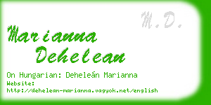 marianna dehelean business card